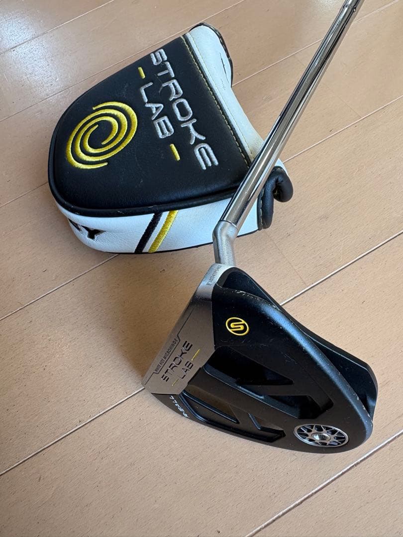 ODYSSEY STROKE LAB パター ヘッドカバー付き