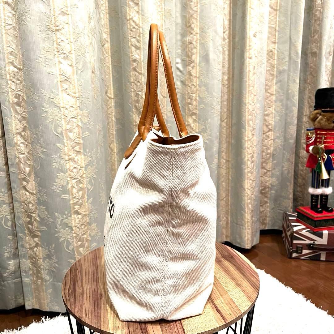 ✨美品✨repetto レペット トートバッグ キャンバス レザー オフホワイト