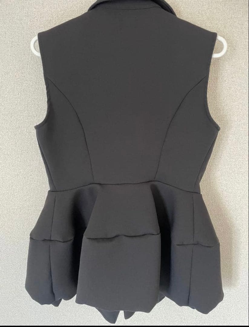 トップス LAUBEBLANC balloon peplum tops