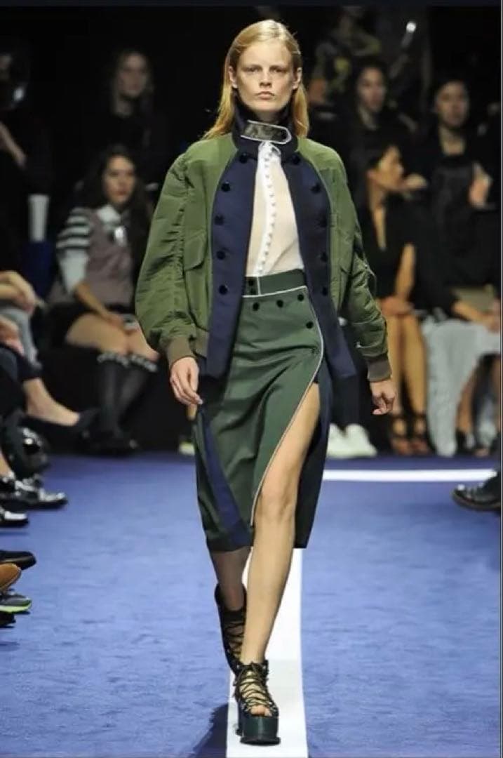 r*1様 希少⭐︎sacai 15ss MA-1ドッキングブルゾン
