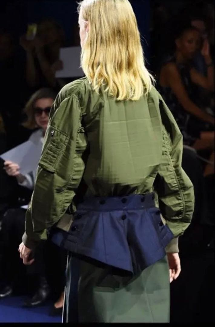 r*1様 希少⭐︎sacai 15ss MA-1ドッキングブルゾン