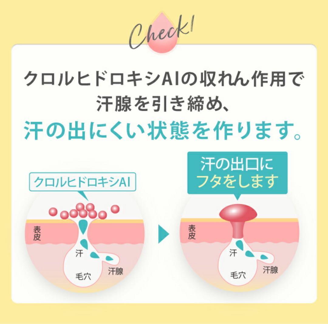 アセッテナイ？ 20g ビズキ 制汗 脇 クリーム デオドラント 2個セット①