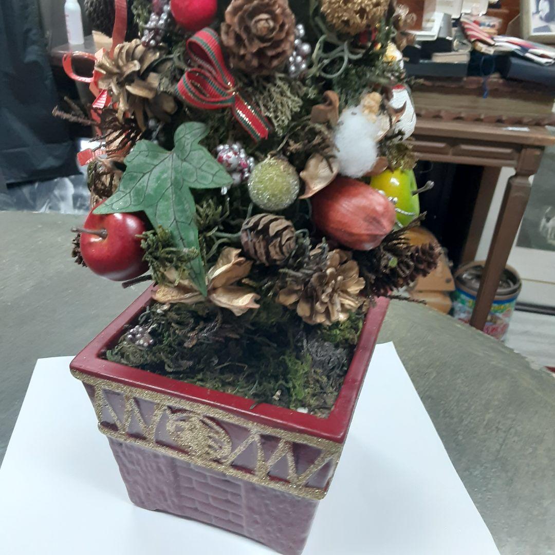 ハンドクラフト　卓上クリスマスツリー