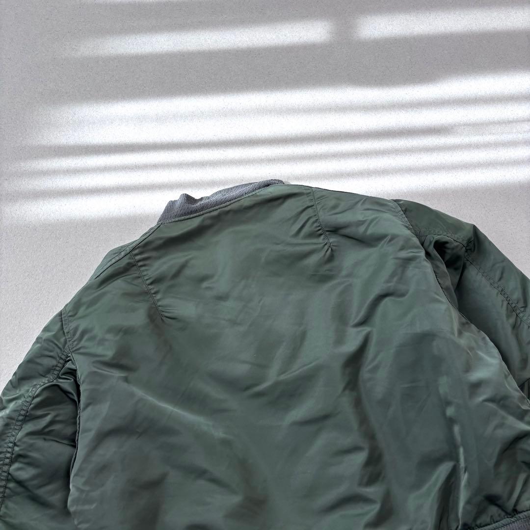 ALPHA INDUSTRIES ma1 ground crew USA製 XL