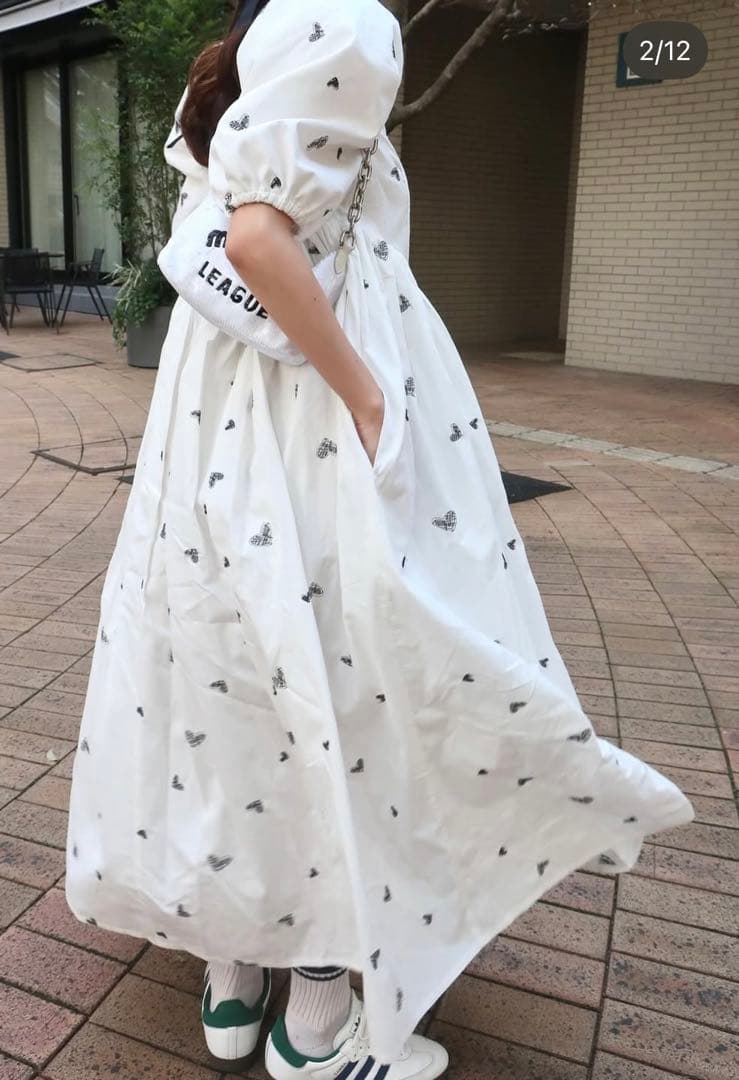 ✴︎正規品✴︎bibiy✴︎ハート刺繍one-piece