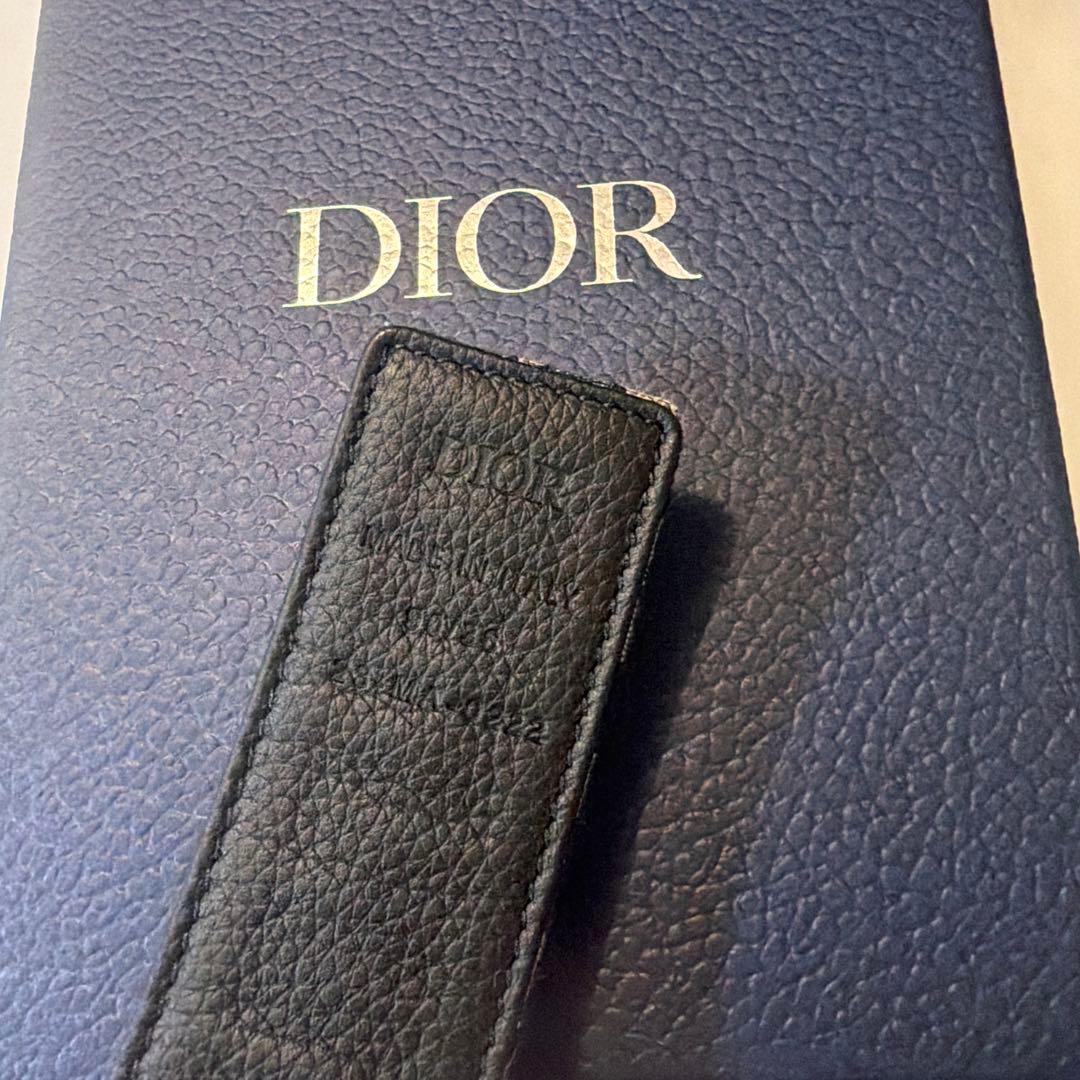 Dior ベルト キャンバス レザー　美品