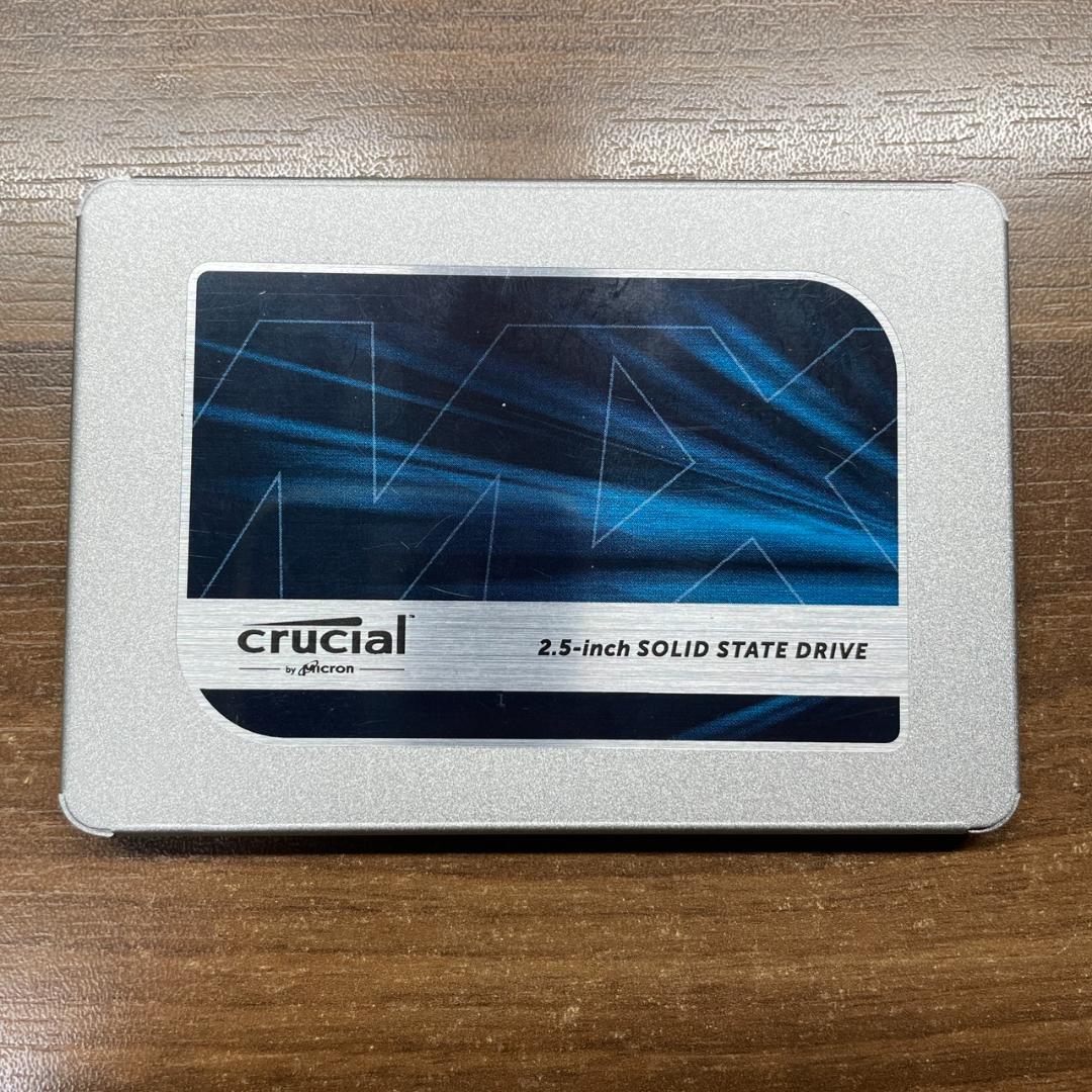 【極上・使用151h】Crucial MX500 500GB｜健康98%