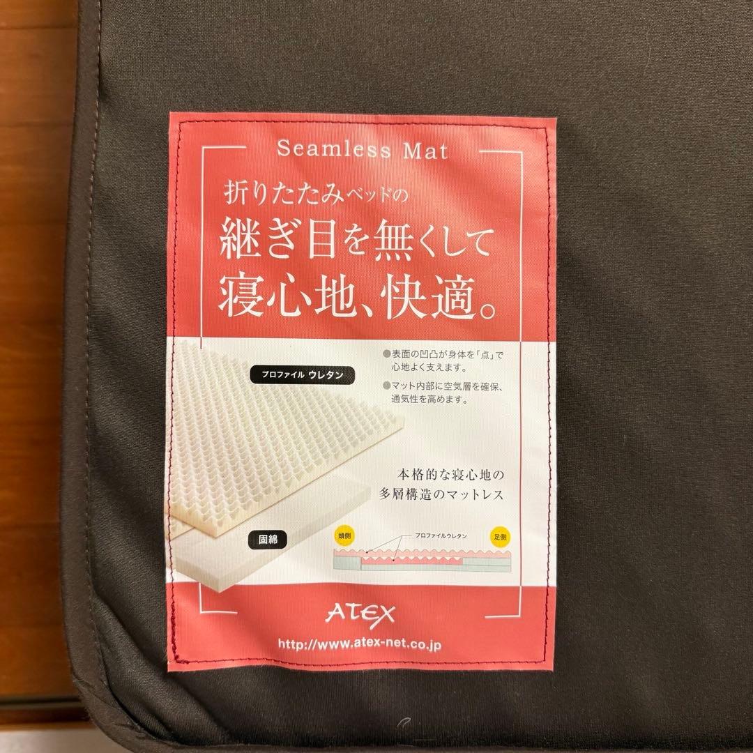 収納式リクライニングベッド ２モーター マット一体型