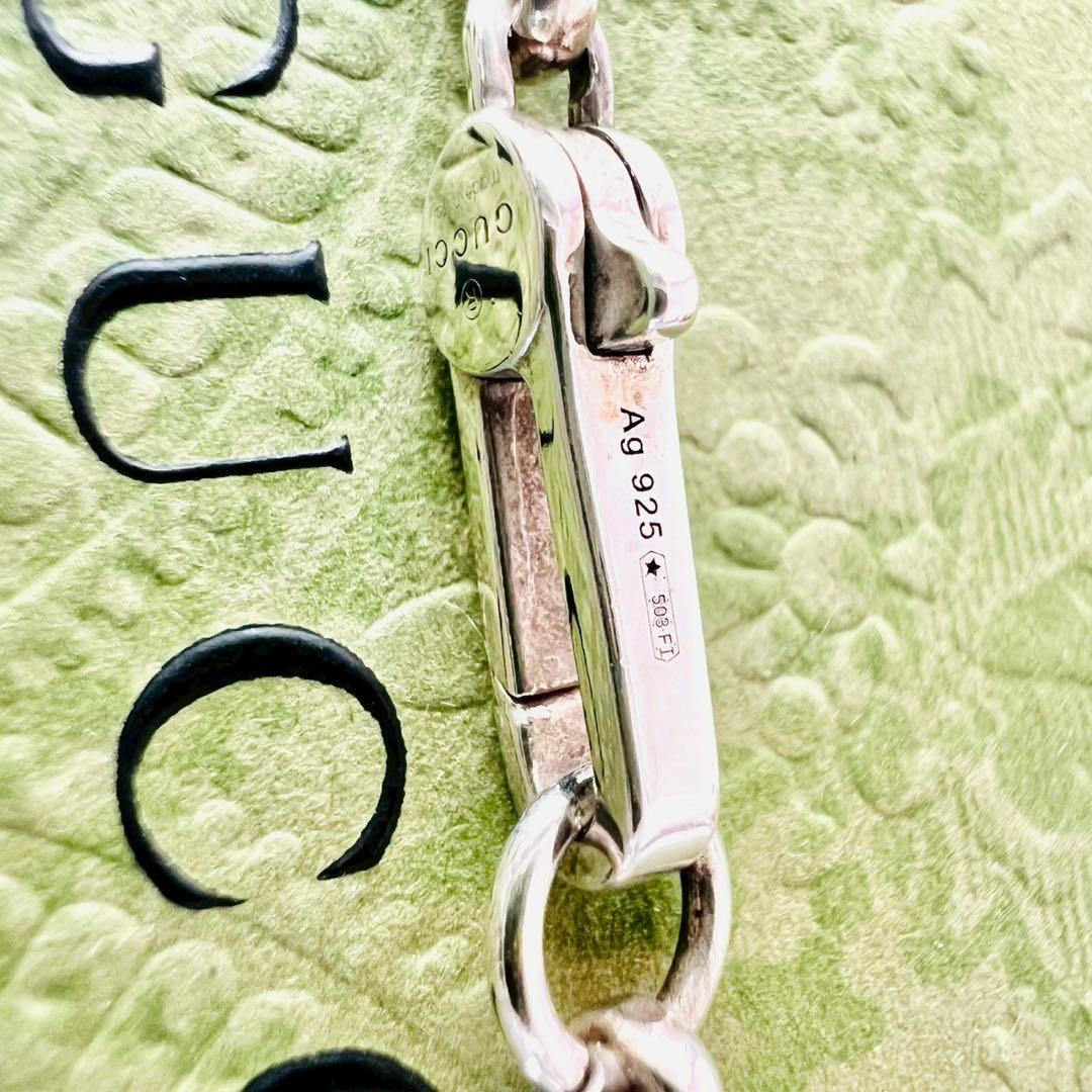 ✨極美品✨GUCCI　グッチ　ネックレス　インターロッキング　GGロゴ