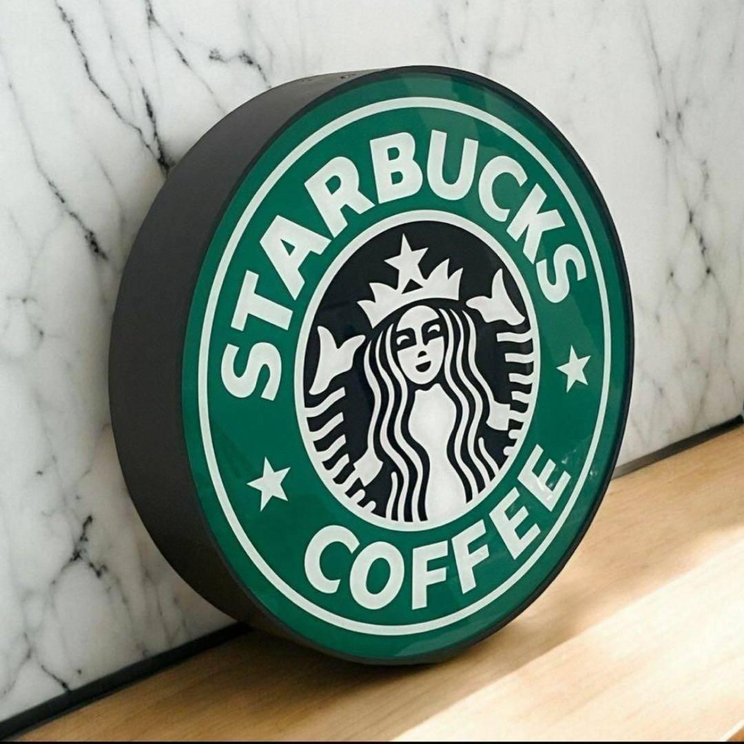 ★スターバックス★旧ロゴ看板ライトレプリカ 新品未使用Starbucks スタバ