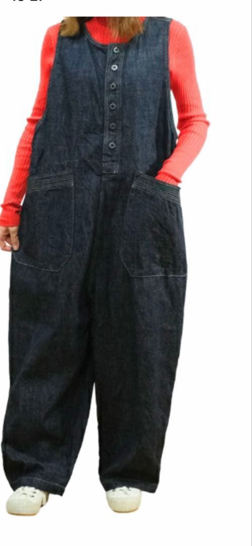 お気に入り登録ありがとうセールブロカント Brocanteサロペットタグ付き新品