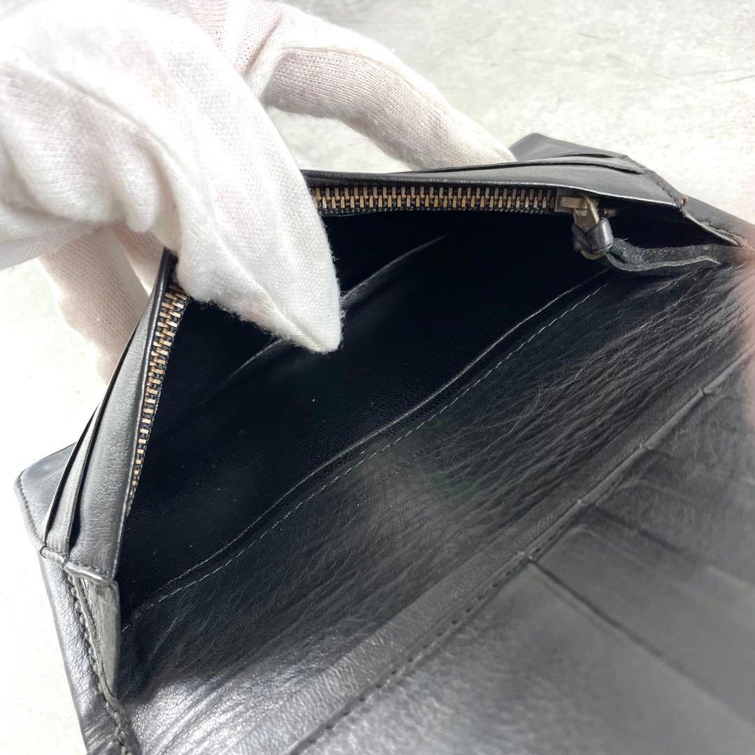 入手困難✨ キャリー CALEE 長財布 トラッカーウォレット レザー ブラック