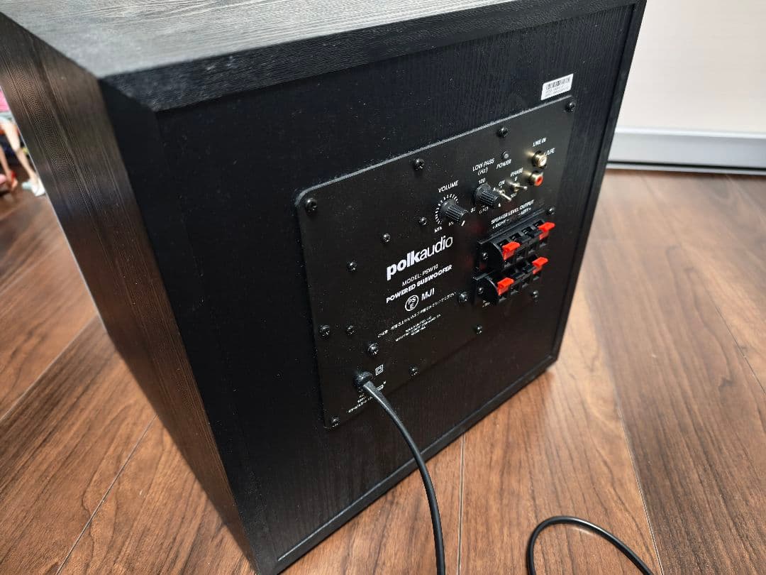 【美品】Polk Audio サブウーファー PSW10