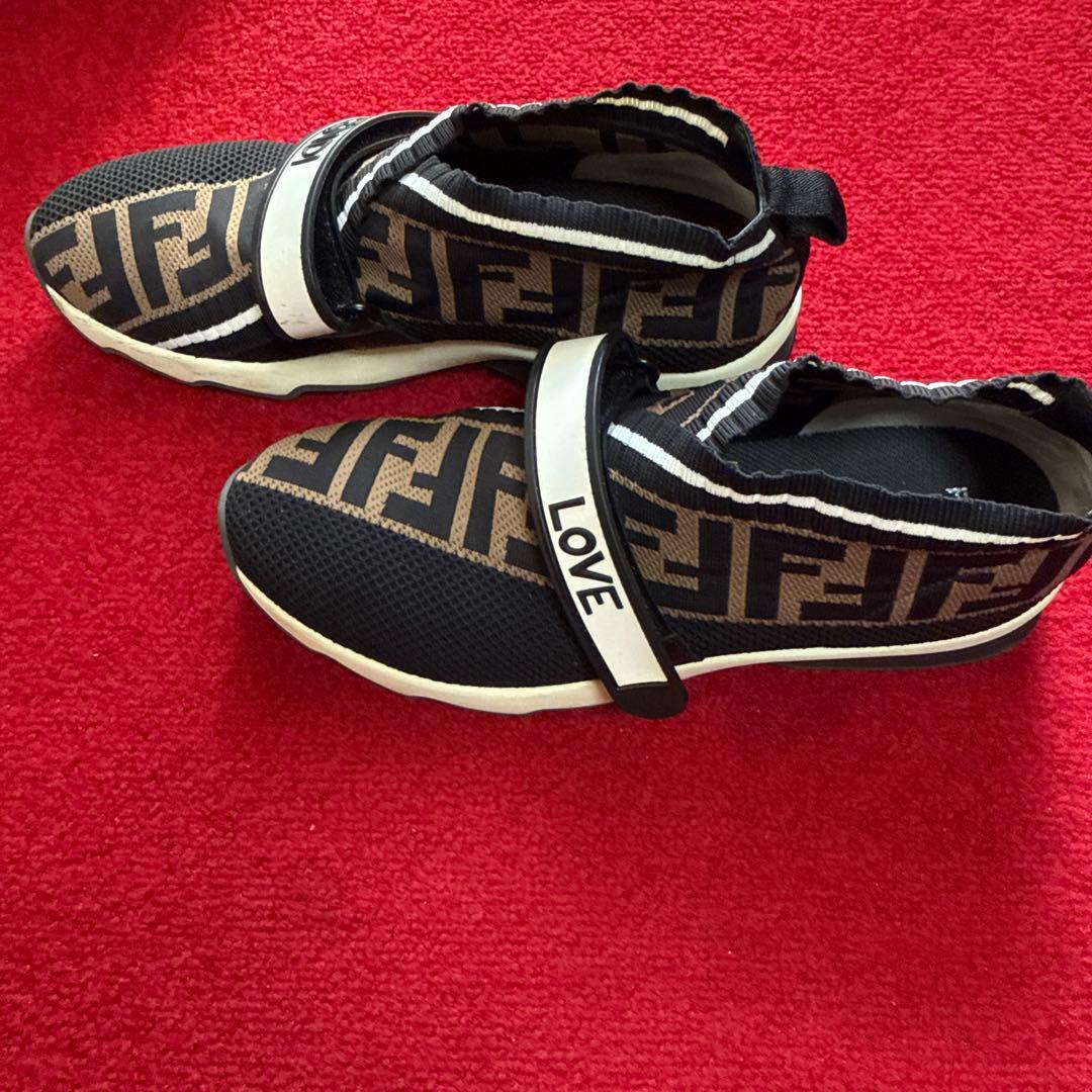 Fendi スニーカー ブラック/ブラウン