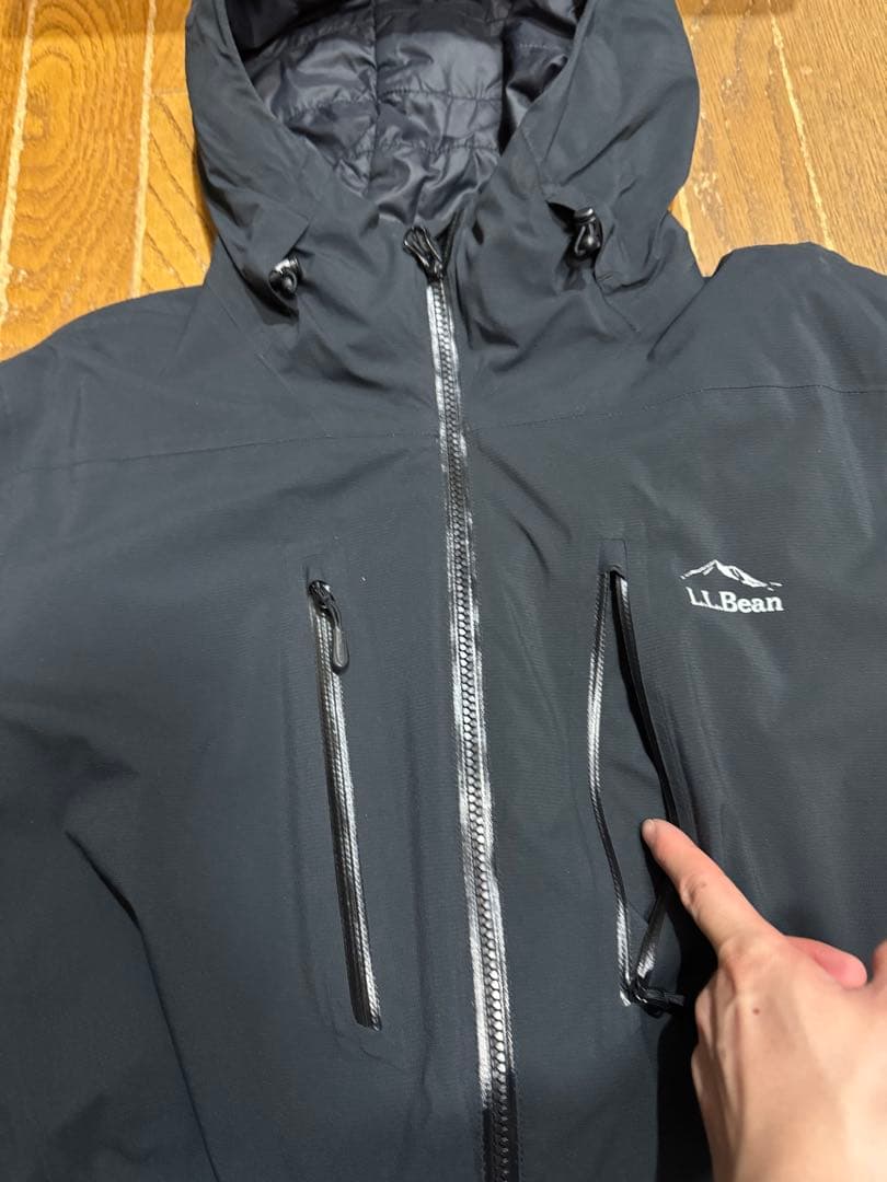 L.L.Bean ブラック マウンテンパーカー