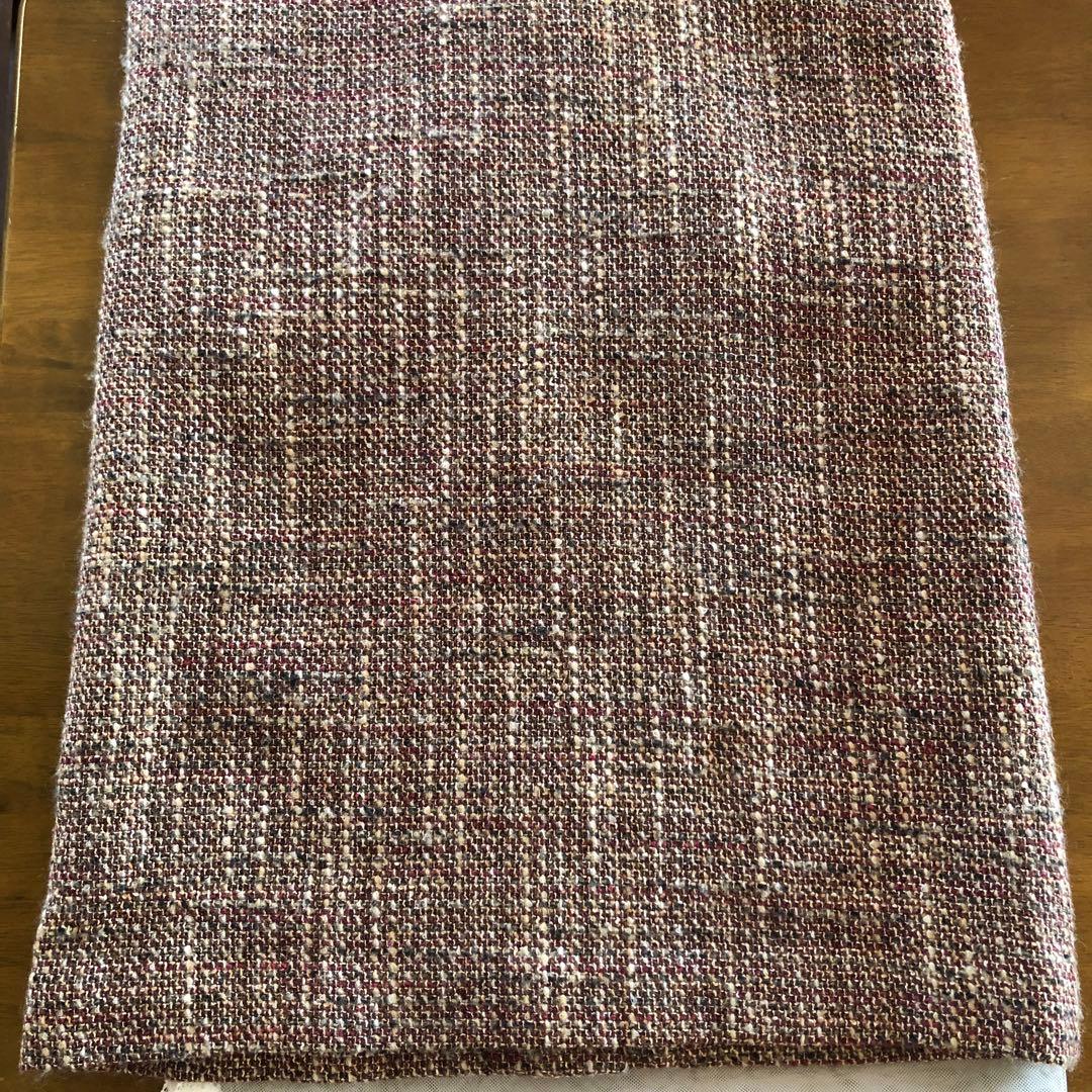 DAKS ダックス　レディース　ロング　コート　アウター　ツイード 高級　M