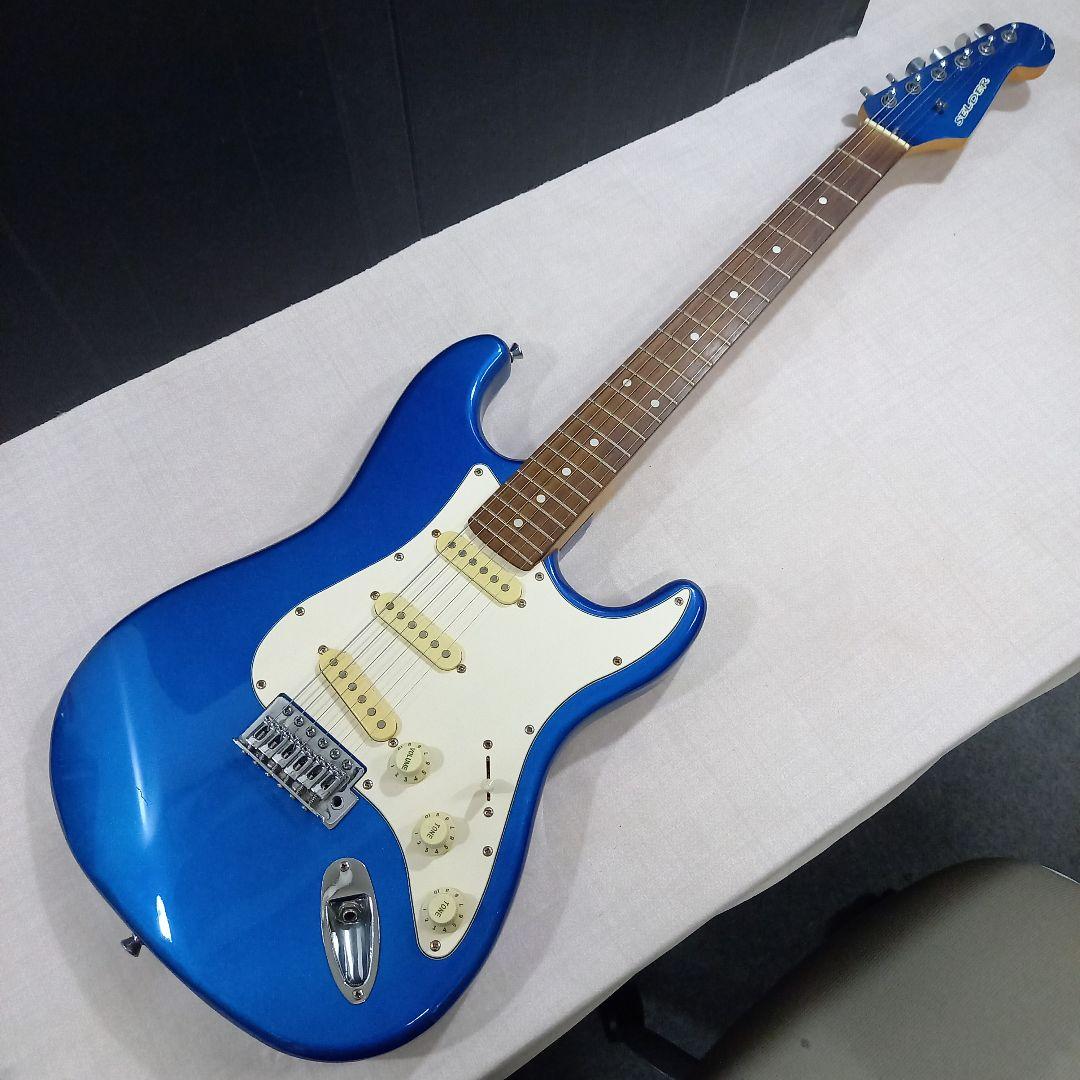 メンテナンス済◎SELDER ストラトキャスター メタリックブルー セット1