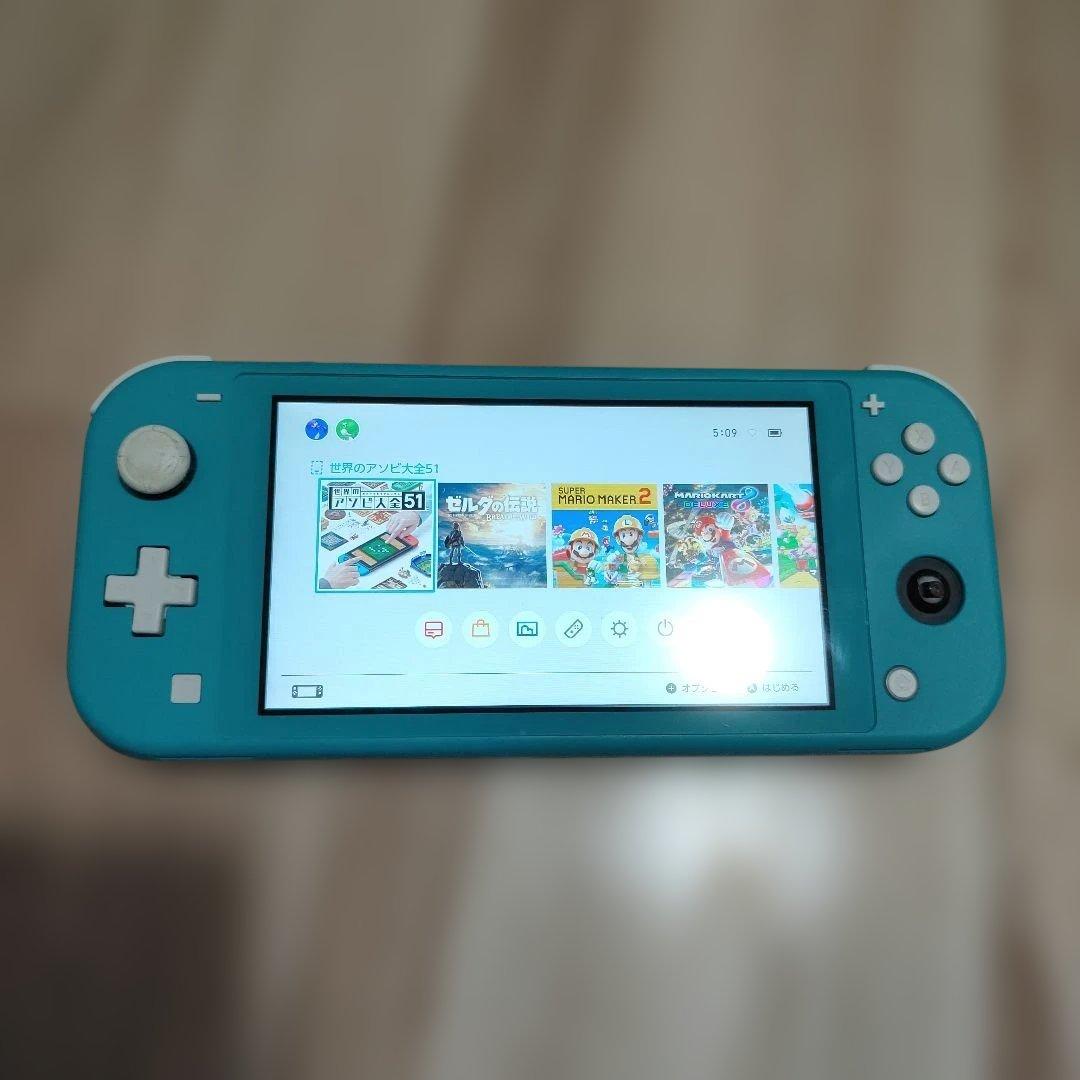 Nintendo Switch Lite 本体 ターコイズブルー　動作確認済み