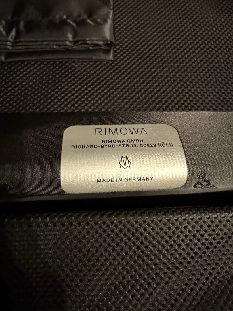 SUPREME×RIMOWA キャリーケース 保証書など付属品完備