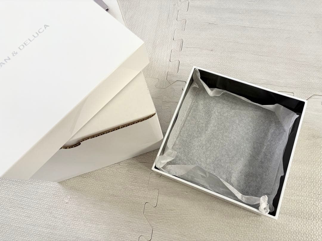 ディーンアンドデルーカ　三段重　大　ホワイト　保冷バッグセット