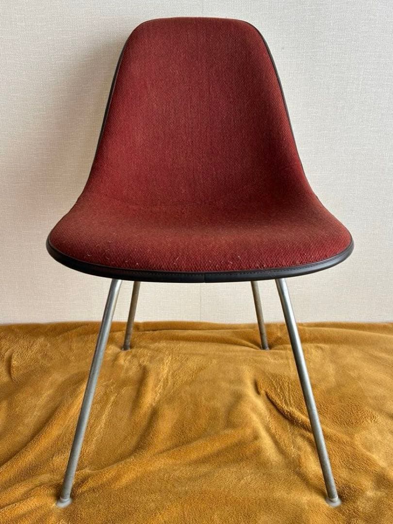 ヴィンテージ 1980年前期 イームズ ハーマンミラー シェルチェア 布張り