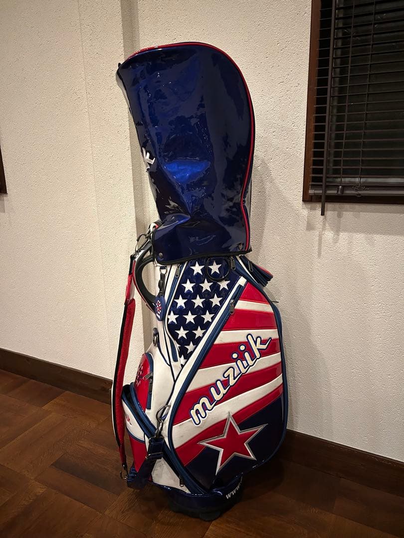 y*m様 muzik ゴルフバッグ・キャディバッグ 星条旗デザイン