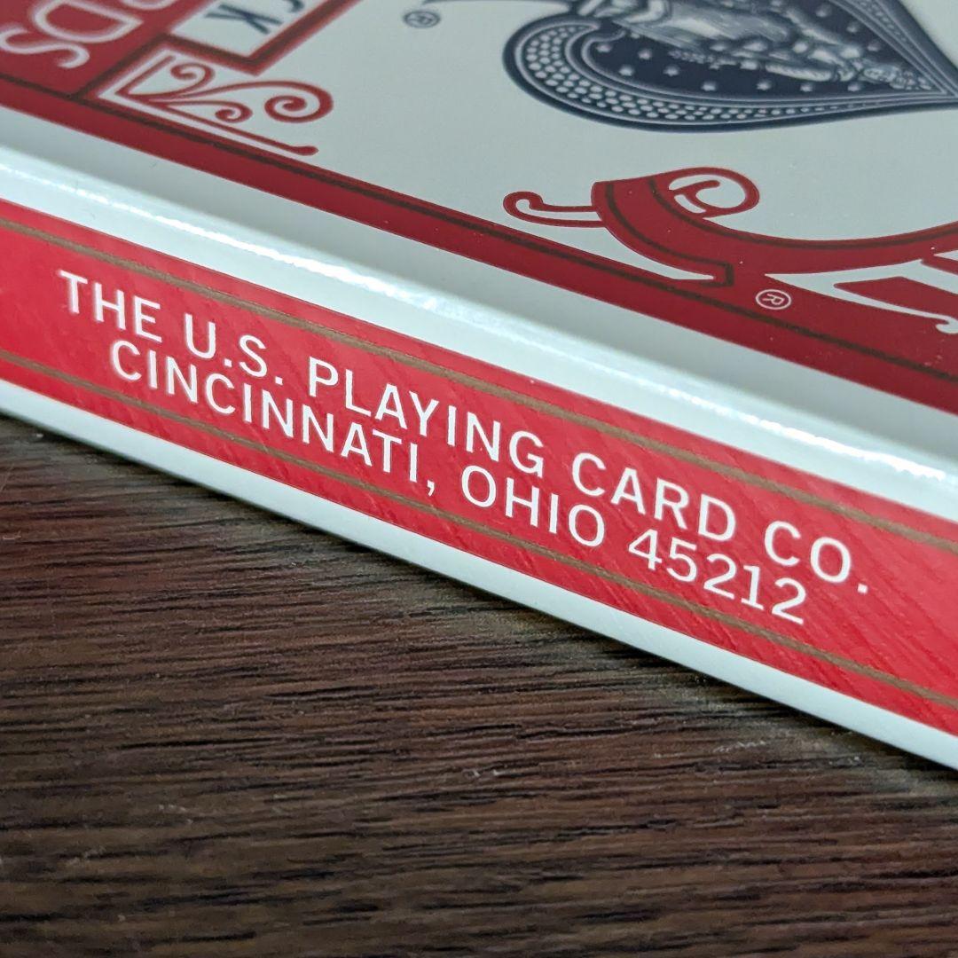 【ほぼ新品】BICYCLE RIDER BACK トランプ 12個入 おまけ有