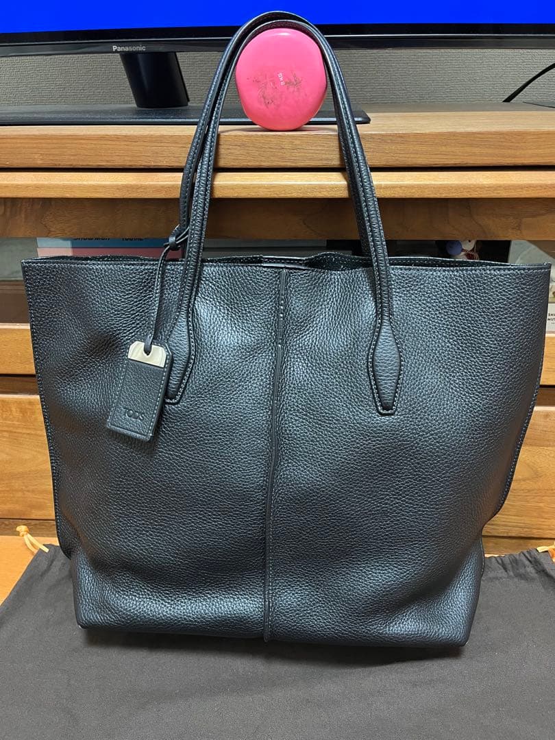 TOD'S トッズ　ブラック トートバッグ　JOY ジョイ