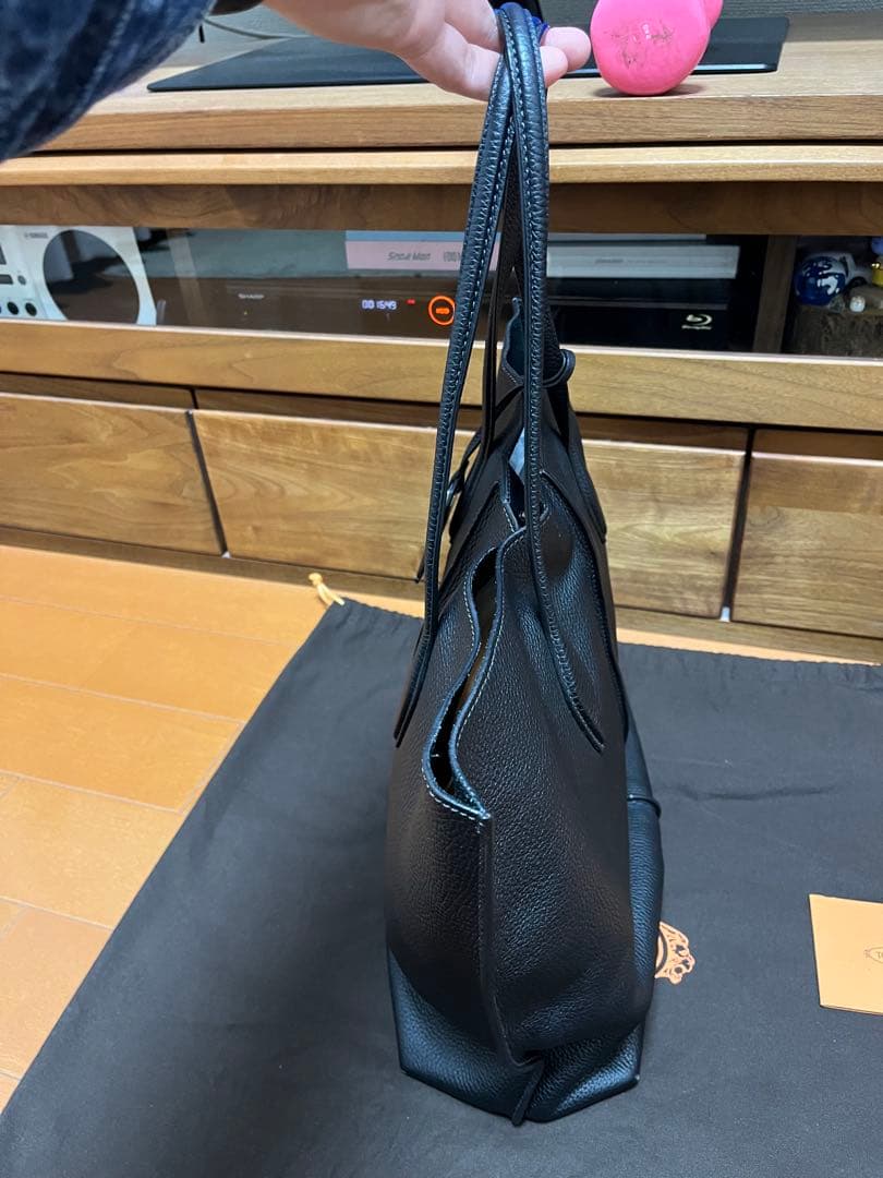 TOD'S トッズ　ブラック トートバッグ　JOY ジョイ
