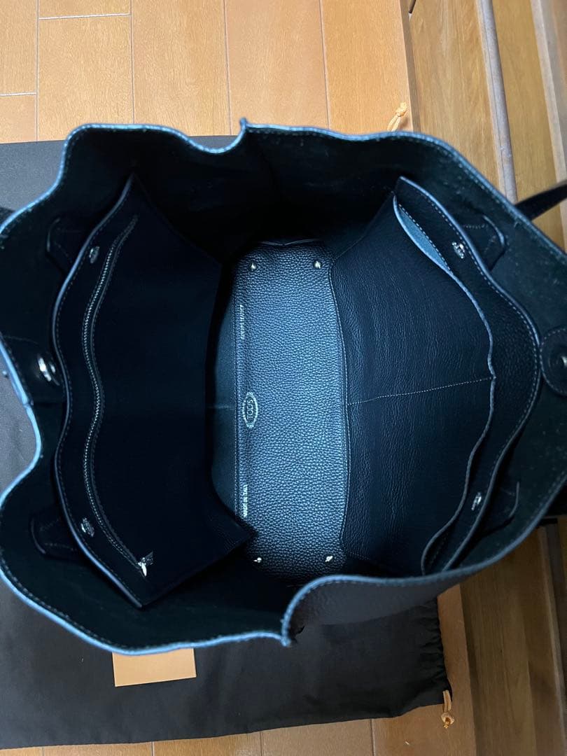 TOD'S トッズ　ブラック トートバッグ　JOY ジョイ