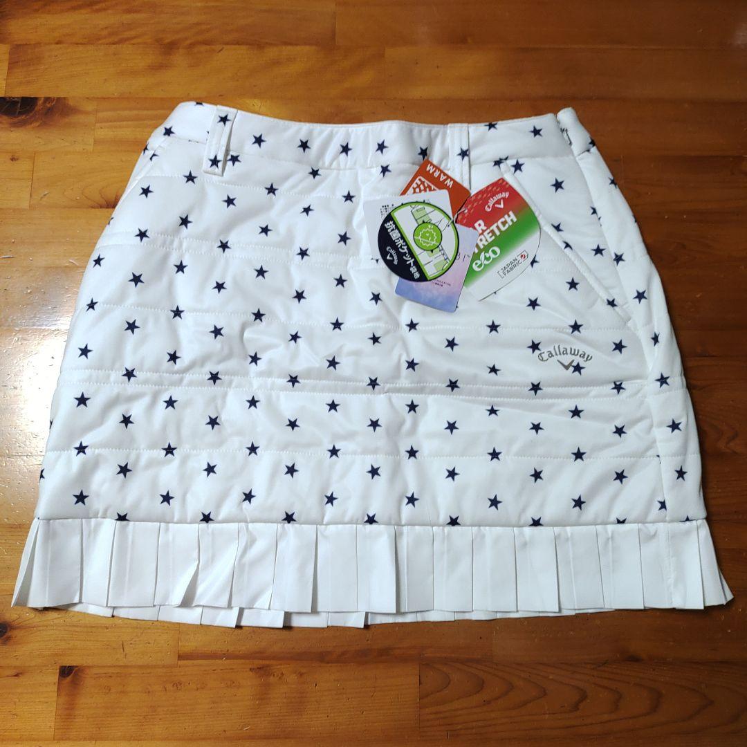 キャロウェイ　Callaway 　ゴルフスカート　星柄　中綿　М　新品