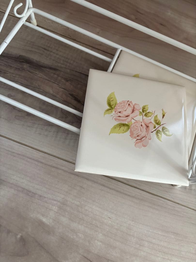 イマン☆ダイアナローズ☆タイル付きスパイスラック 美品 レア