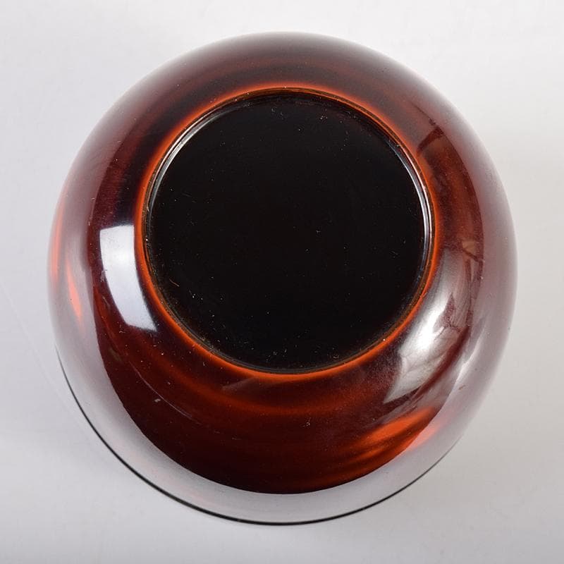 茶道具　漆塗　曙棗　裏千家十三代圓能斎書付箱　V　R8003