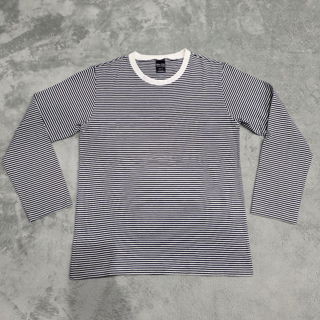 ナンバーナイン　03　カート期　ロンT　2　ボーダー　白　黒　長袖　カットソー
