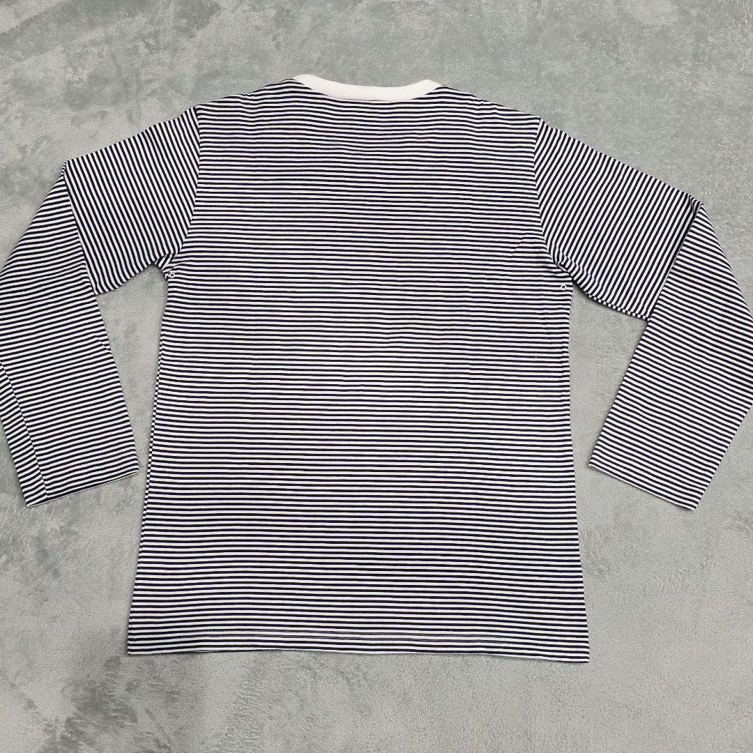 ナンバーナイン　03　カート期　ロンT　2　ボーダー　白　黒　長袖　カットソー