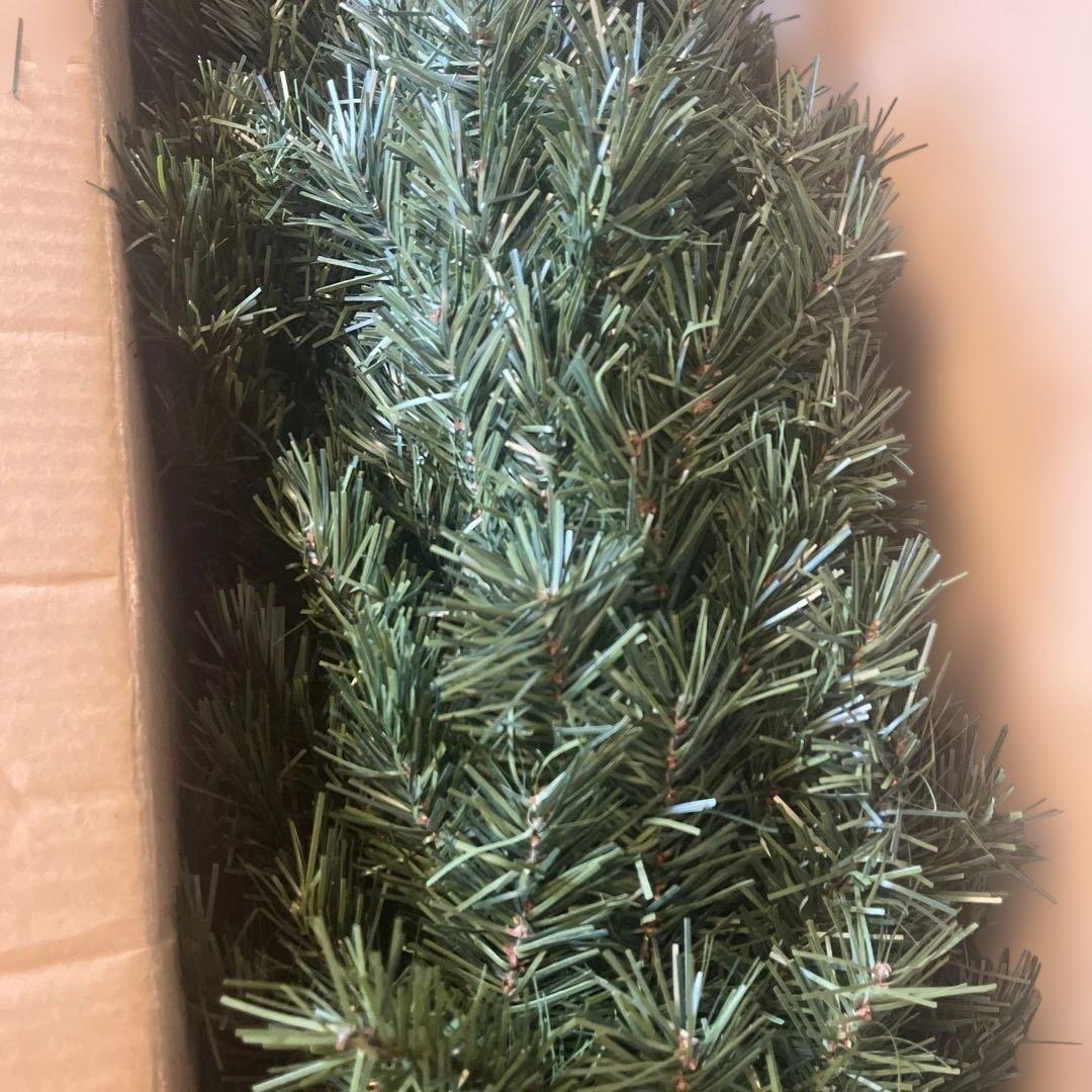 クリスマスツリー　東急ハンズ　150cm LEDライト　オーナメント付き