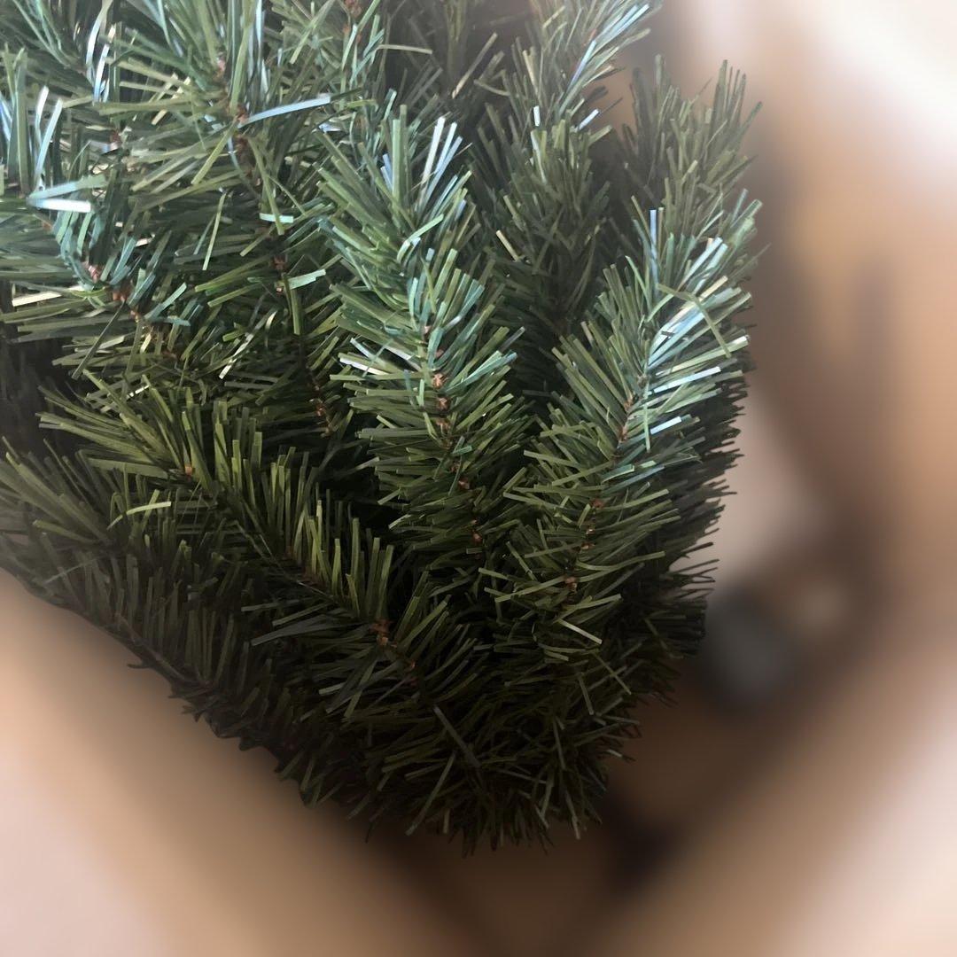 クリスマスツリー　東急ハンズ　150cm LEDライト　オーナメント付き