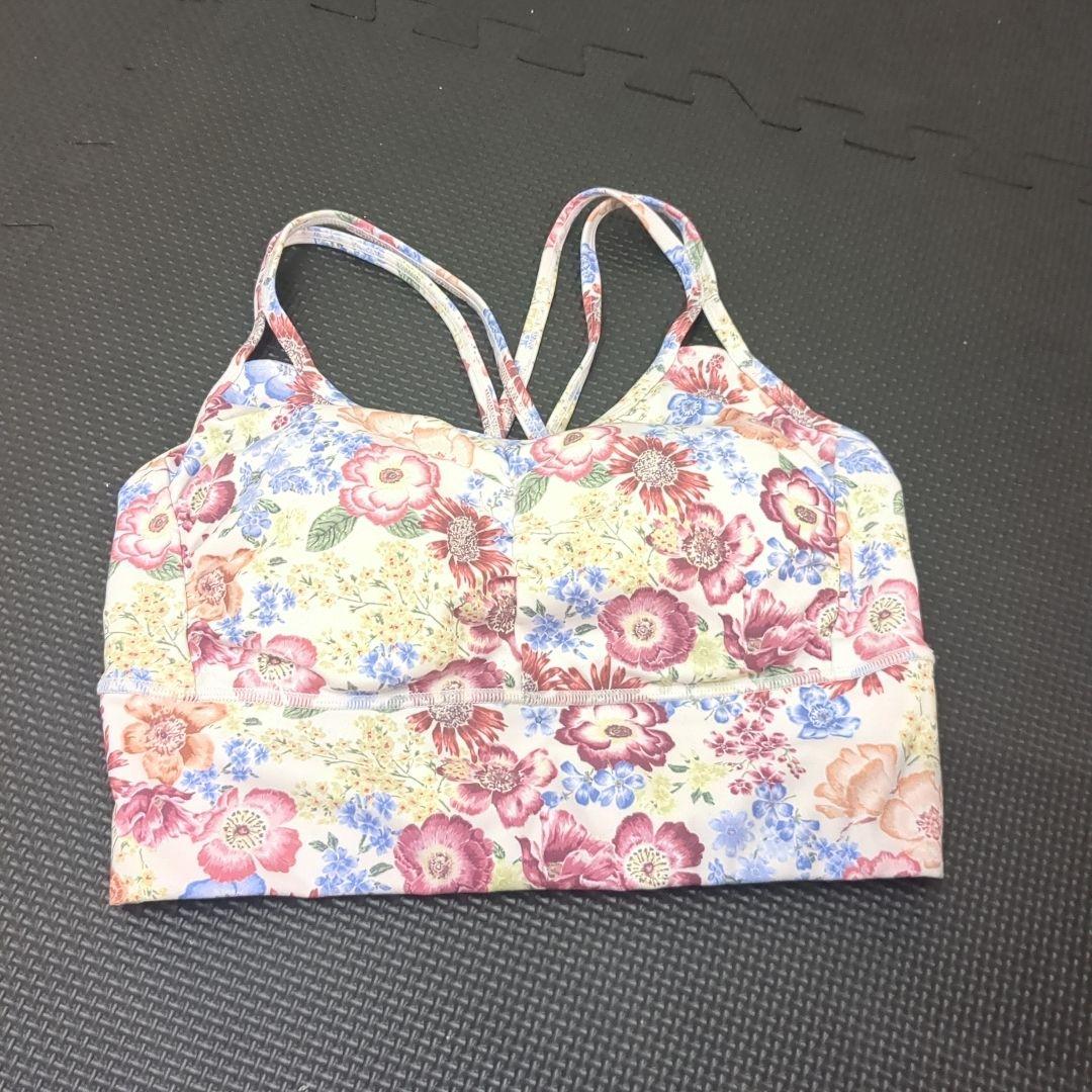 お値下✡【美品】lava SUKALA エンブロイダリープリントブラトップ S