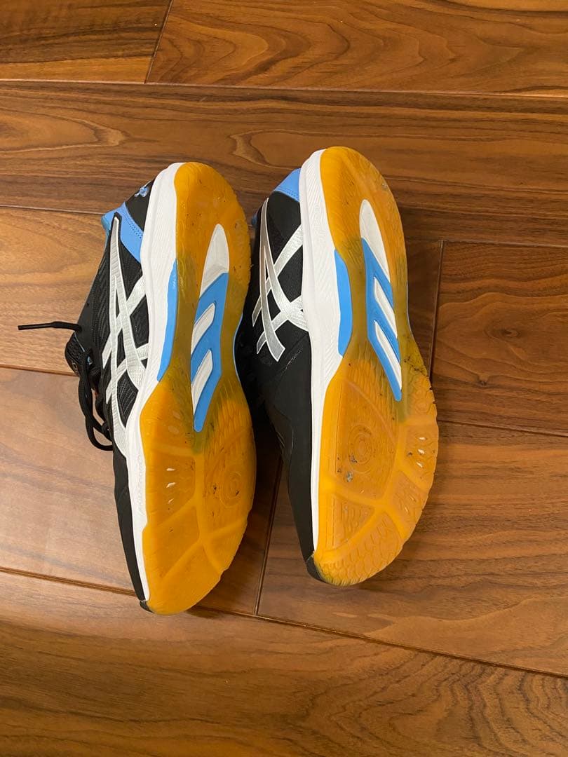 asics Gel-Task バレーボールシューズ ブラック/ブルー　28.0