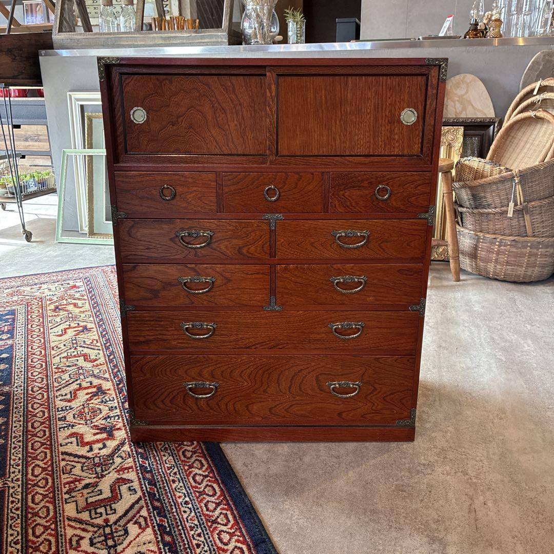 美品　小箪笥　民芸箪笥　7段　レトロ