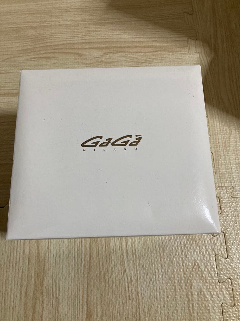 B*L様 GaGa Milano アナログ時計 ブラック/グリーン