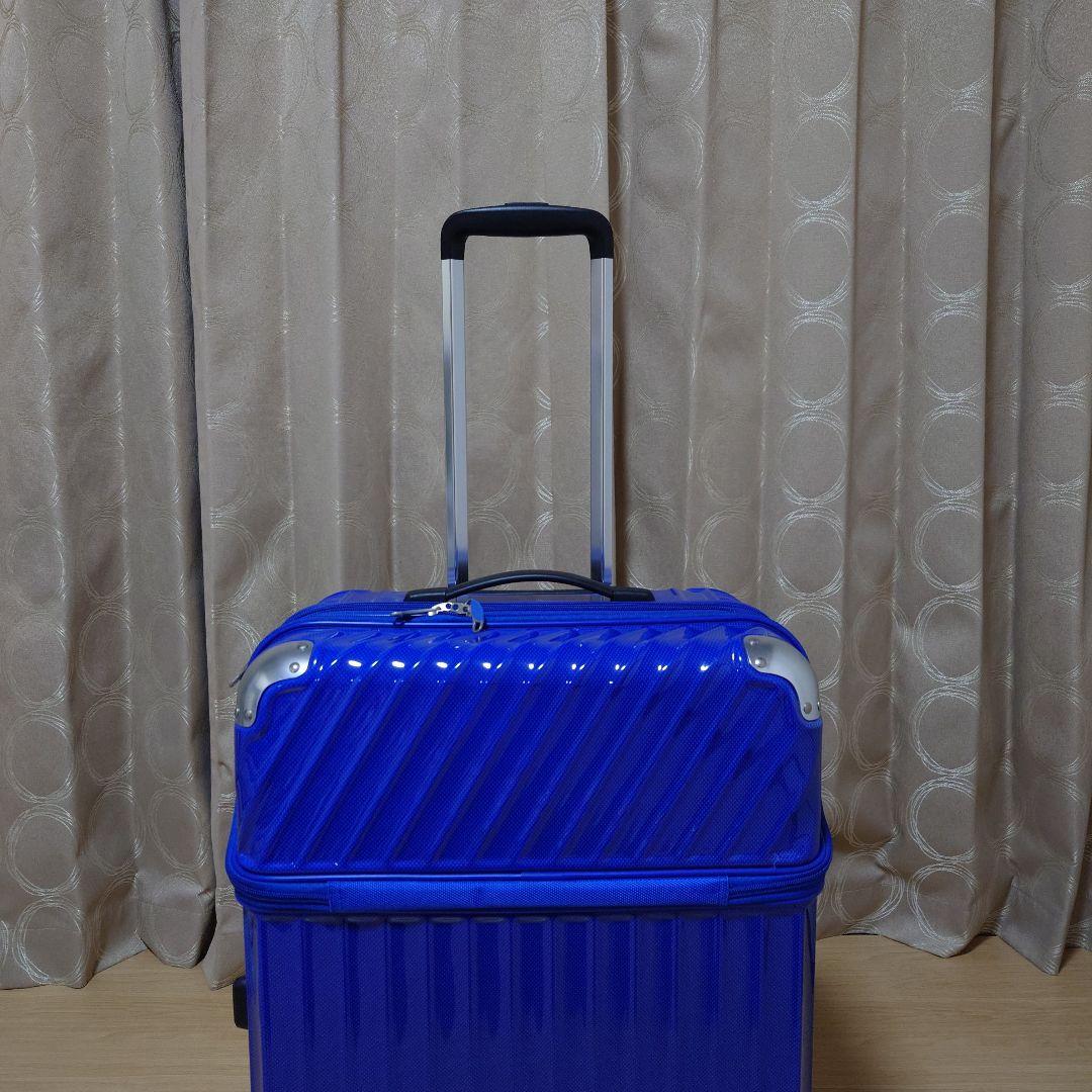 TRAVELIST トラベリスト スーツケース M 61L ト 拡張 軽量 4輪