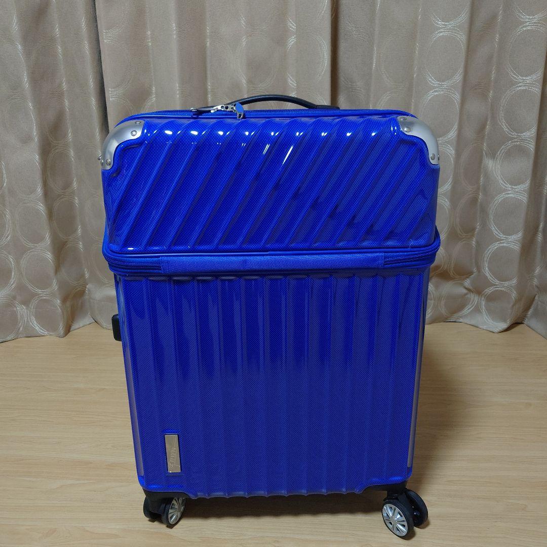 TRAVELIST トラベリスト スーツケース M 61L ト 拡張 軽量 4輪