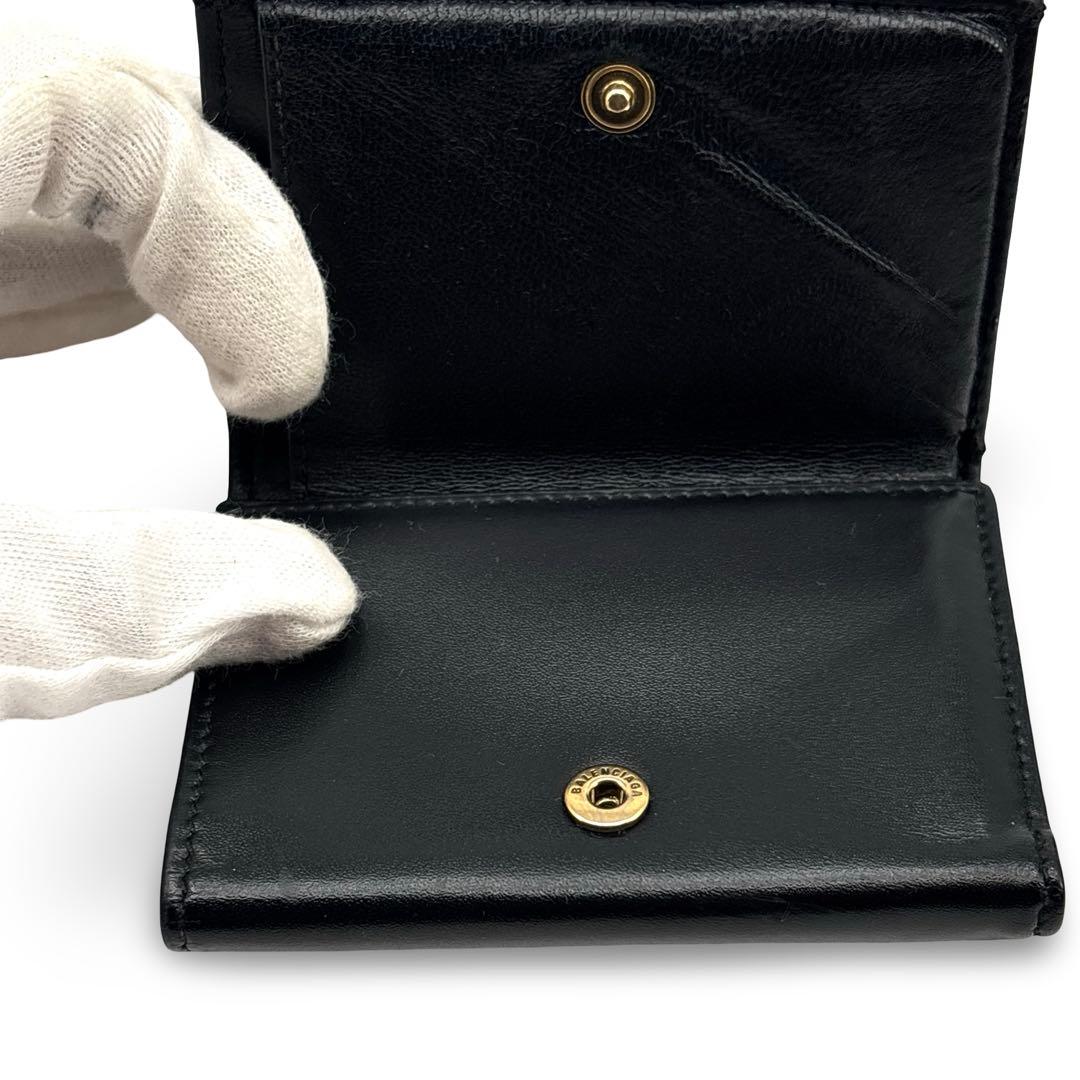 極美品】BALENCIAGA バレンシアガ Hourglass ウォレット 財布