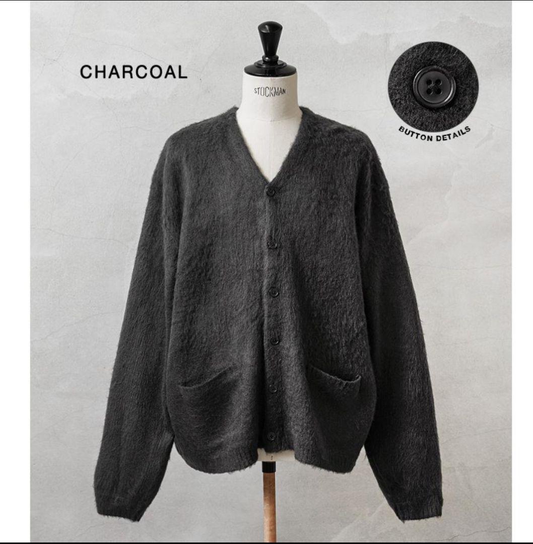 TOWN CRAFT タウンクラフト ソリッド シャギー カーディガン