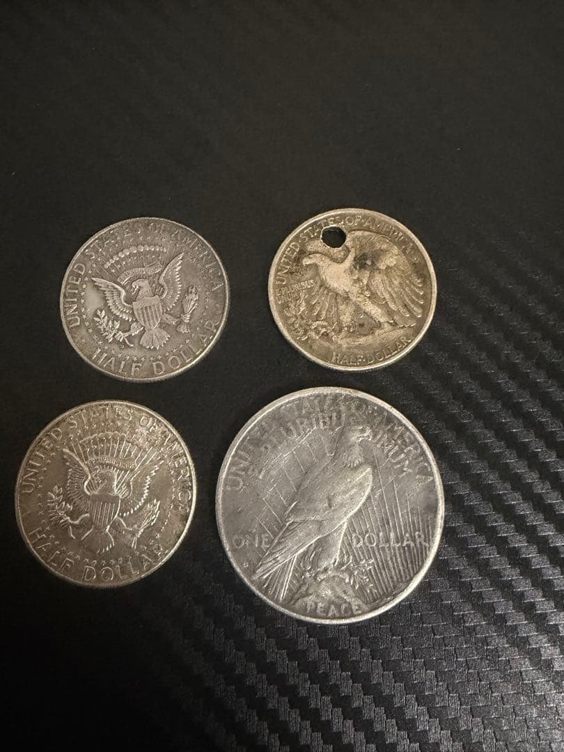 アメリカ銀貨まとめ　本物