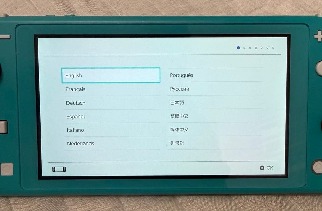 Switchライト ターコイズ 初期化済み 箱あり〇
