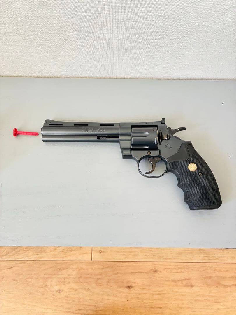 東京マルイ　絶版品　コルトパイソン357マグナム6インチ／ガスリボルバー