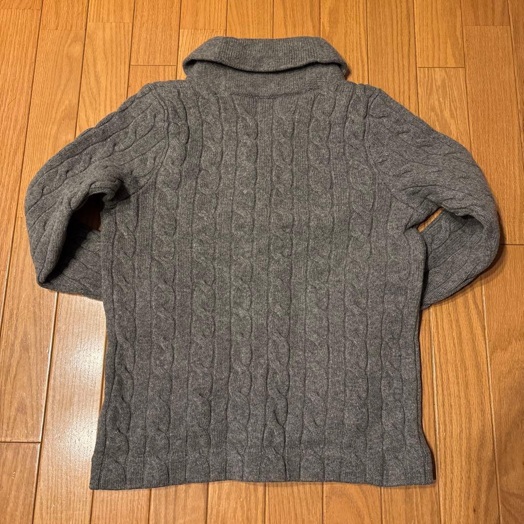 ポロラルフローレン　ケーブルニット　カーディガン