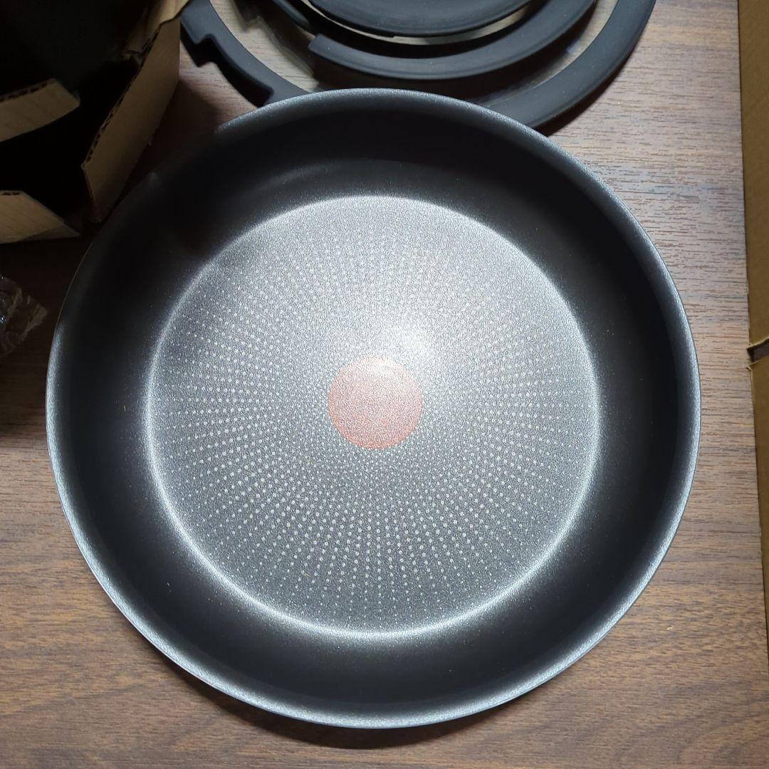 ティファール 取っ手のとれる 鍋 フライパンセット 9点セット ガス火専用